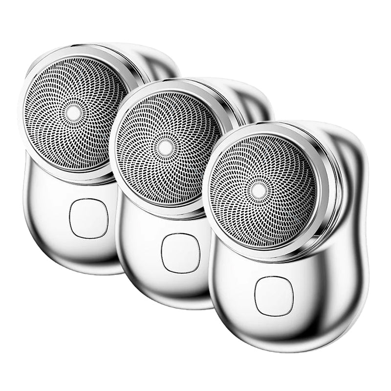 "Bærbar USB barbermaskin i stilig design, IPX7 vanntett, mini, kompakt og effektiv for både våt og tørr barbering."