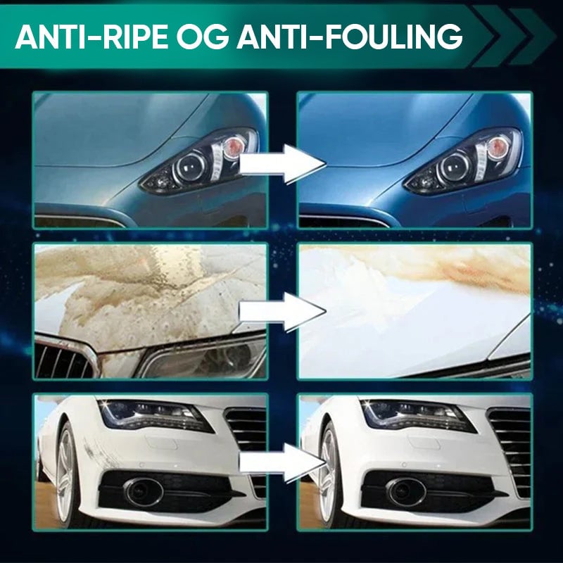 "Bilfornyelsesspray med nanoteknologi, gir langvarig glans uten vann. Perfekt for biler, båter og motorsykler."