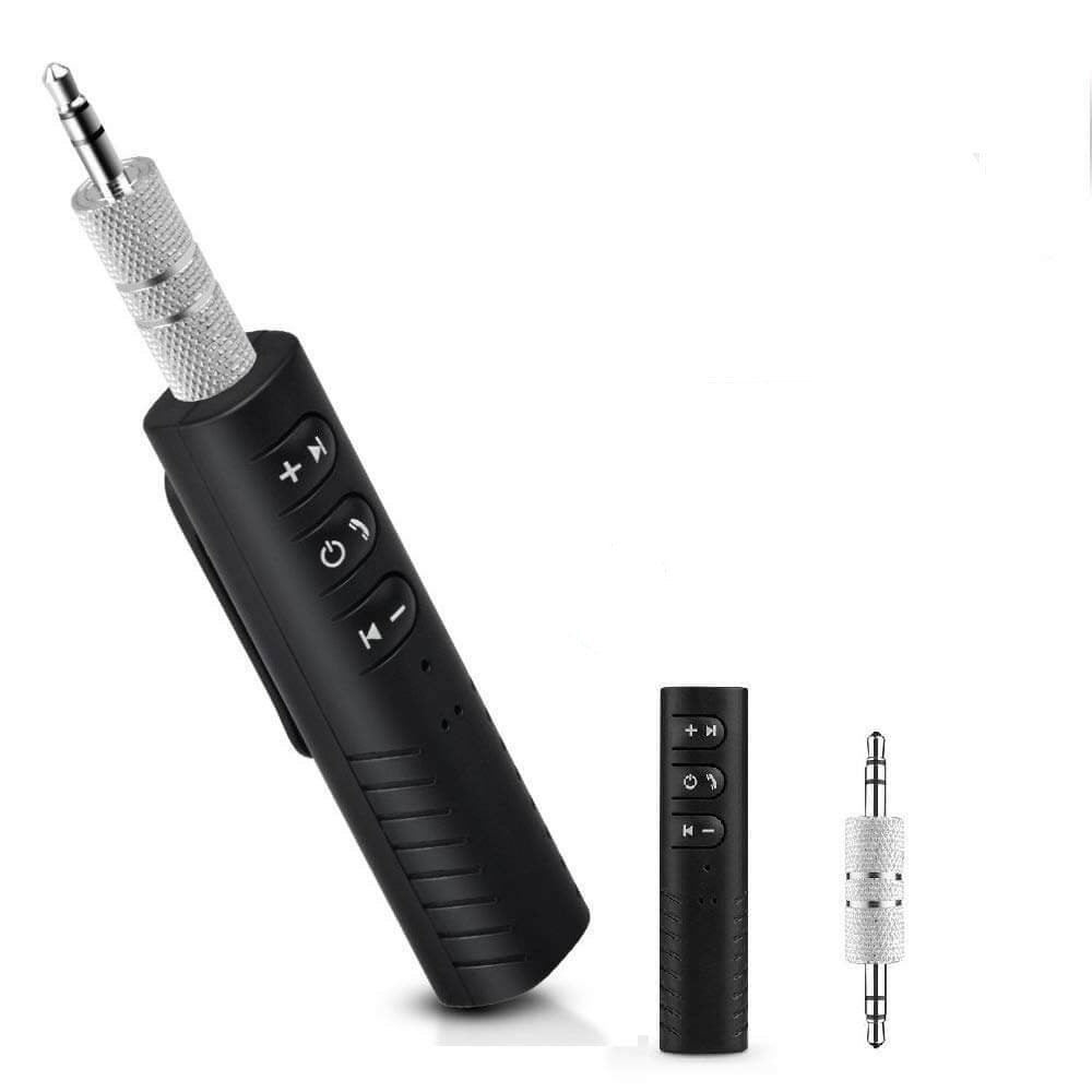 Bluetooth 5.0 lydadapter for bil og hjem. Trådløs musikkstreaming til eldre stereoanlegg.