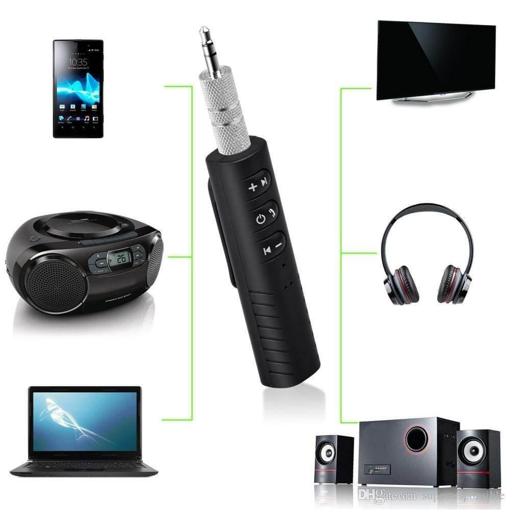 Bluetooth 5.0 audio mottaker for krystallklar lyd. Stream musikk fra mobil til stereo.