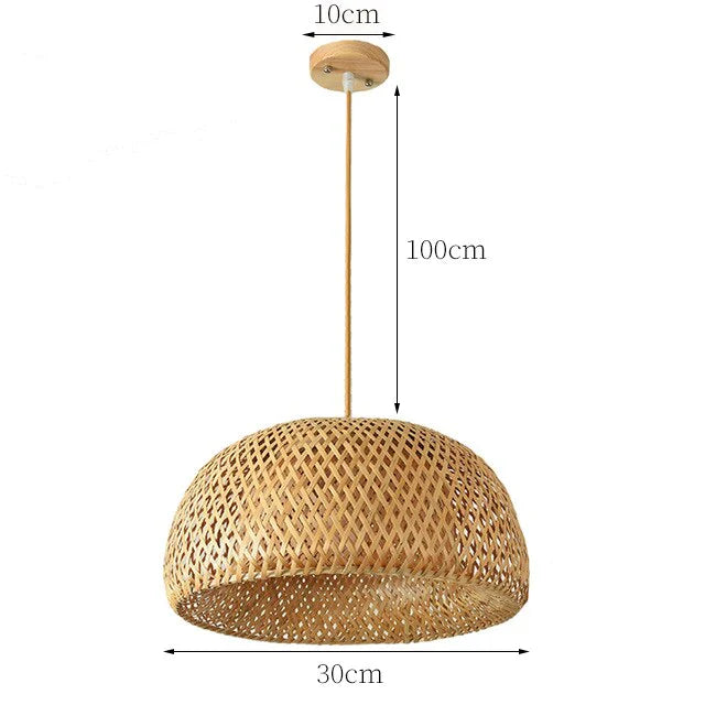 Trendsettende boho taklampe, skaper en avslappet atmosfære, ideell for moderne hjem.