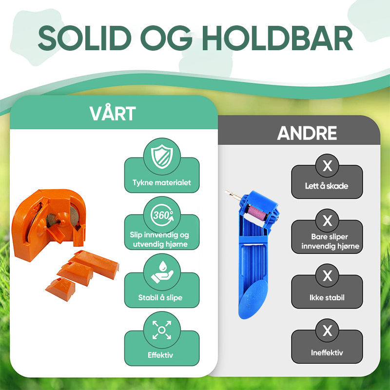 "Borsliper med slitesterk konstruksjon, egnet for metall, plast og glassfiber, i arbeid, nærbilde av slipemaskin."