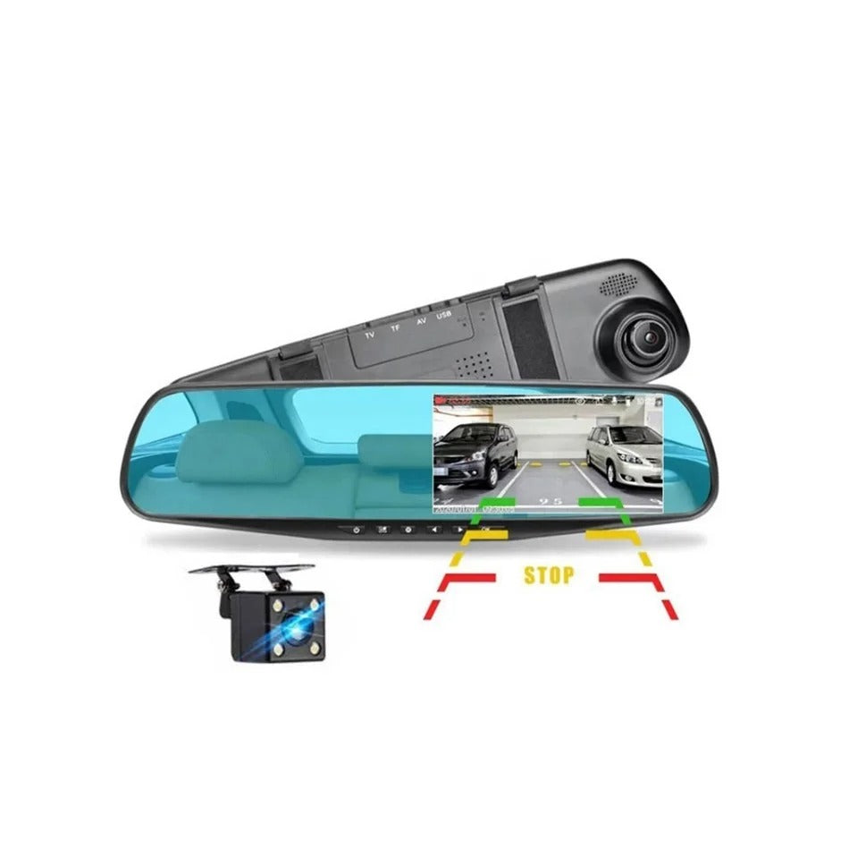 Full HD Dashbordkamera 1080P - Foran og Bak Videoopptak