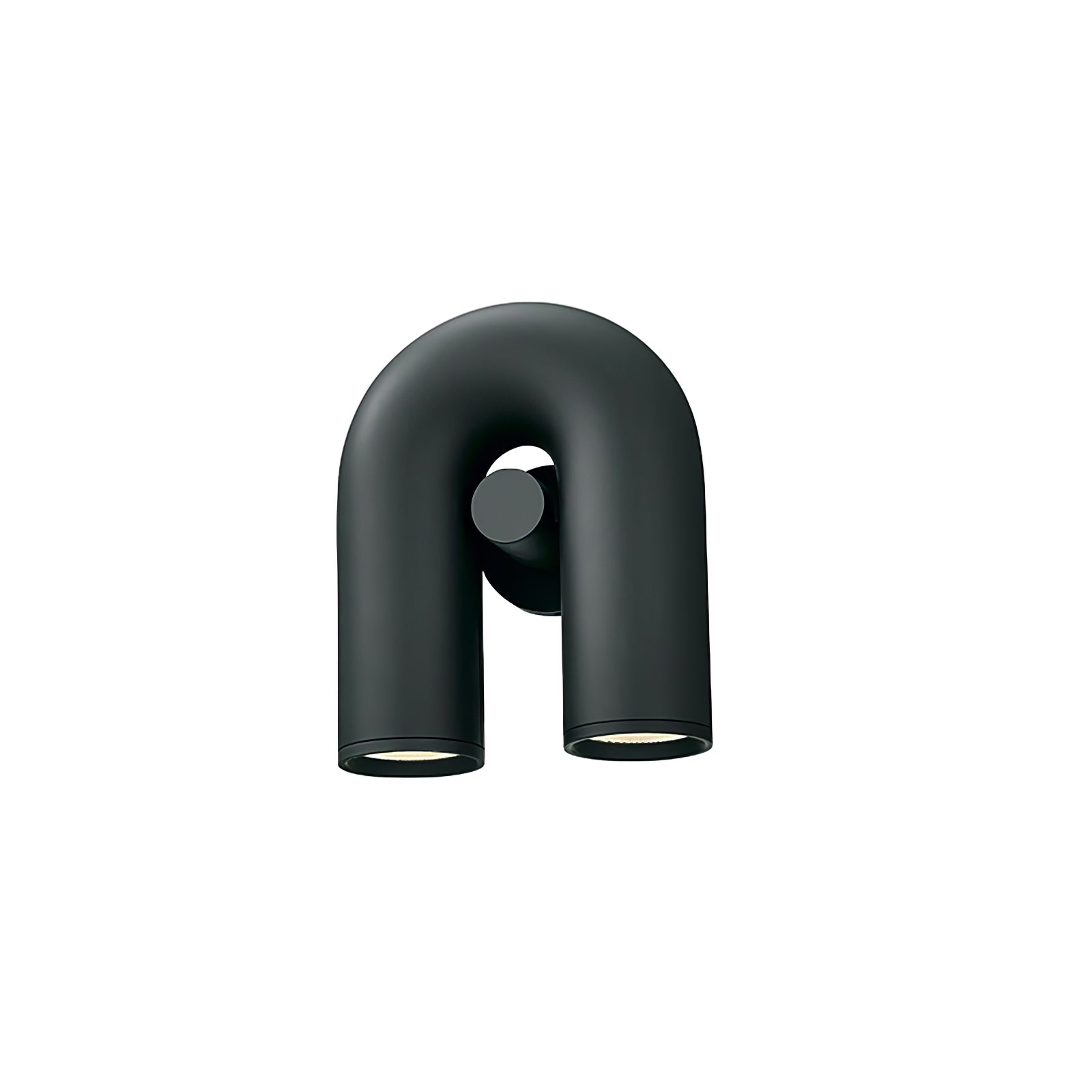 "Cirkus justerbar LED vegglampe med U-formet modul, elegant design for moderne innendørs belysning."