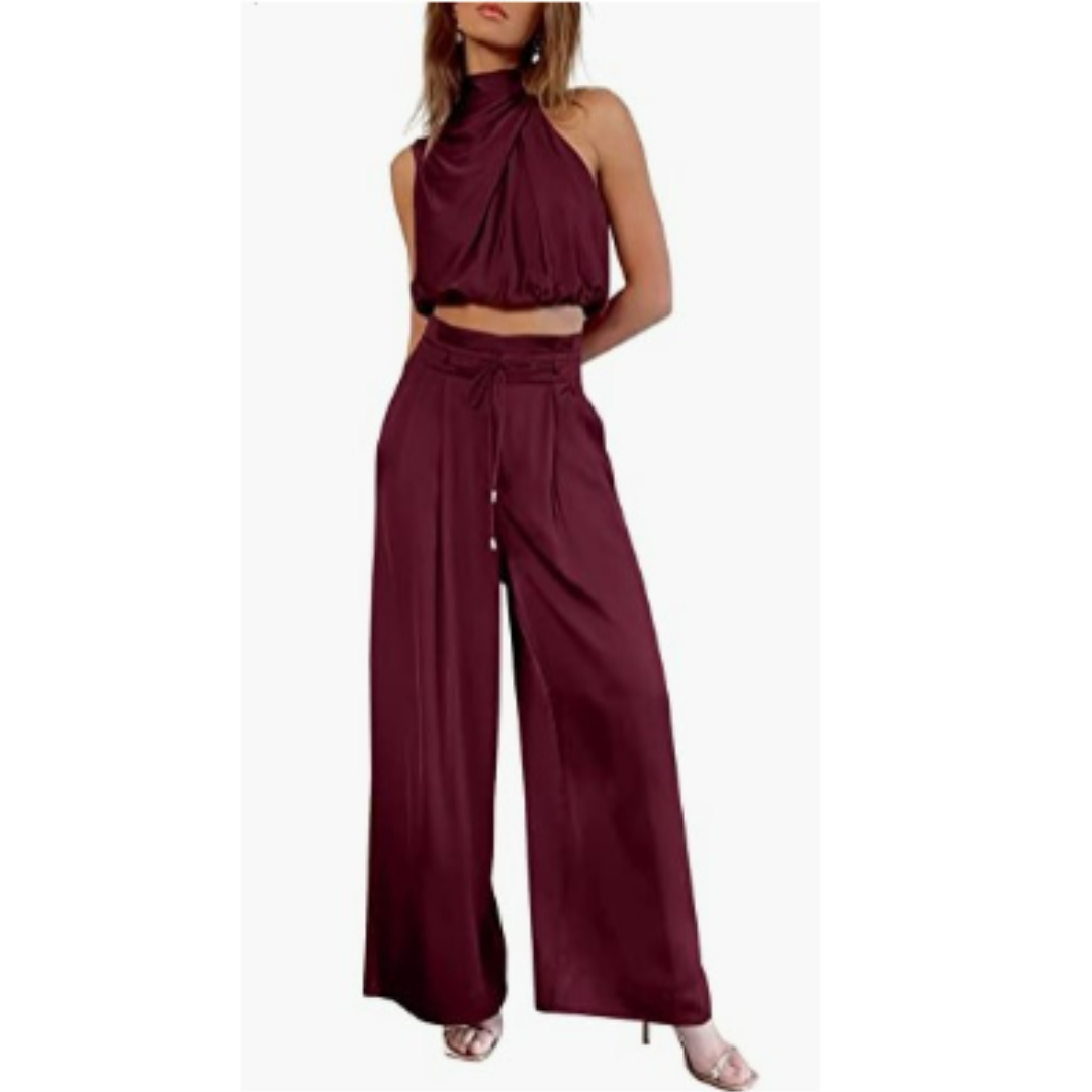 Elegant dame jumpsuit for sommerfest og spesielle anledninger. Komfortabel og allsidig kvinneoverall.