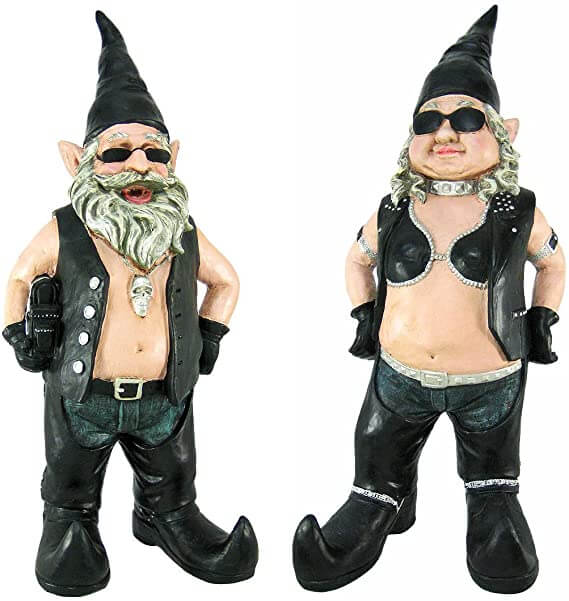 Detalj av hagegnom figur med rød hatt, skjegget smil, harpiks, UV-bestandig for hagepynt