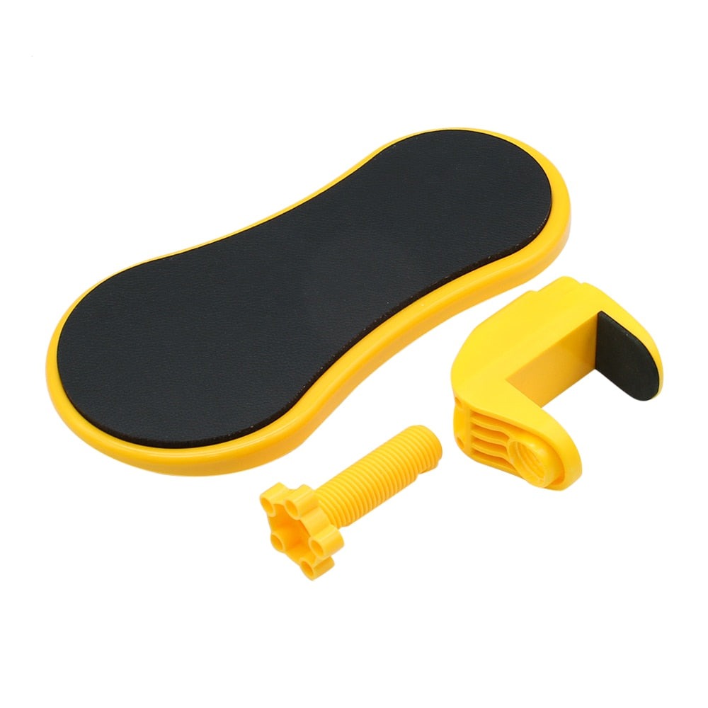Armstøtte for skrivebord, ergonomisk design for langvarig pc-bruk, forebygger smerter.