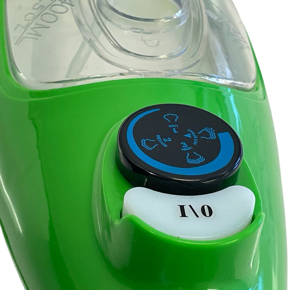 Effektiv H2O X5 Dampmopp 5-i-1 for kjemikaliefri rengjøring av gulv, tepper og overflater med miljøvennlig damp.