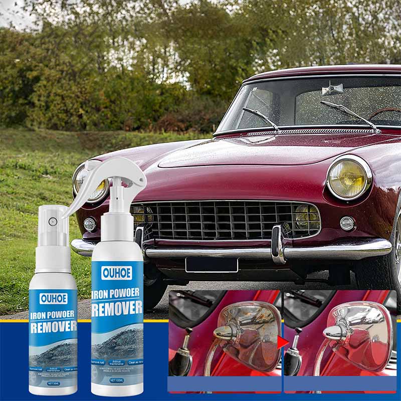 Effektiv rustfjerning sprayflaske for metall, biltilbehør. Klar væske, enkel påføring. Perfekt for gjenstridig rust.