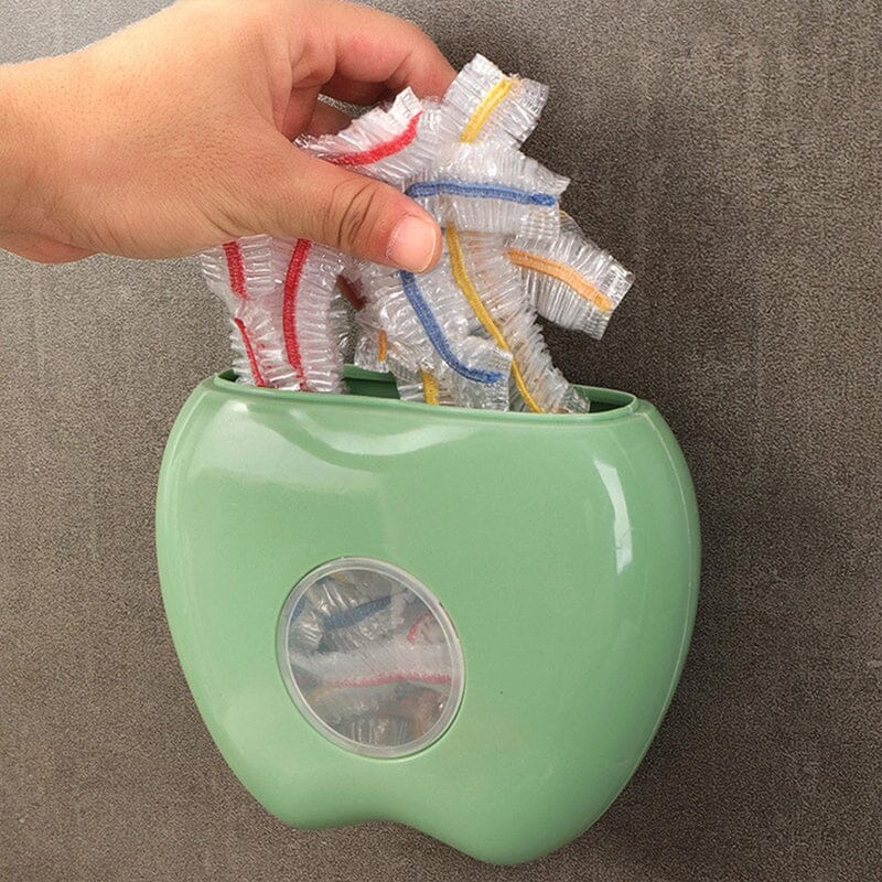 "Elastisk oppbevaringsboks med justerbart lokk, laget av miljøvennlig plast for fleksibel matlagring og konservering."
