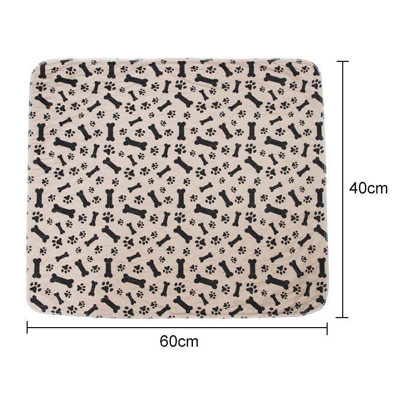 "Elegant, absorberende vaskbare tisseputer til kjæledyr, myke lag med sklisikker bunn, 40x60 cm, bidrar til et rent hjem."