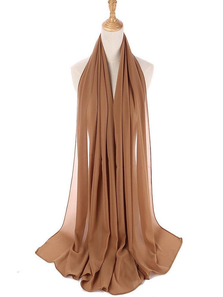 Chiffon pannebånd for kvinner med lett tekstur