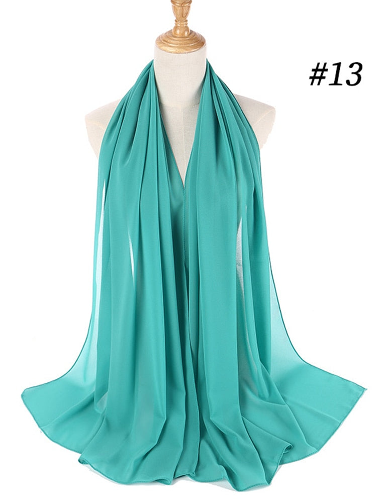 Chiffon pannebånd for kvinner, fremhever ansiktstrekk