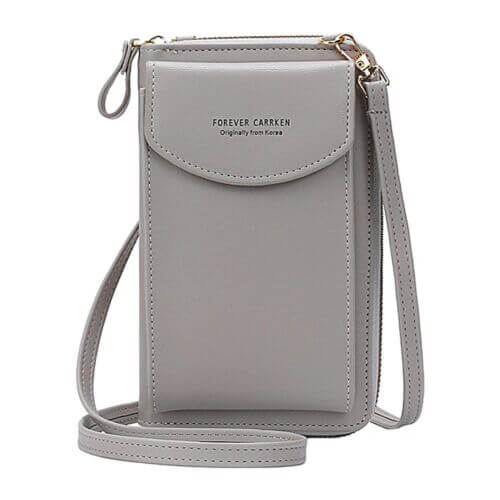 Nærbilde av sydd detalj på elegant crossbody veske, PU-skinn, kvalitet håndveske.