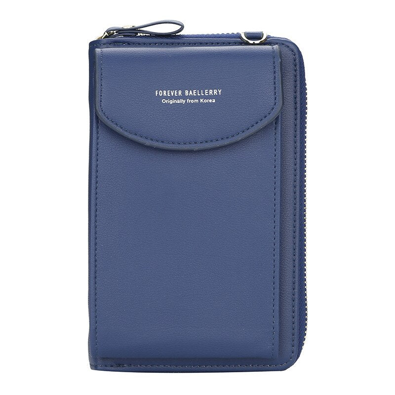 Elegant rød crossbody veske i imitert skinn, ideell for å legge til et pop av farge til ethvert antrekk.