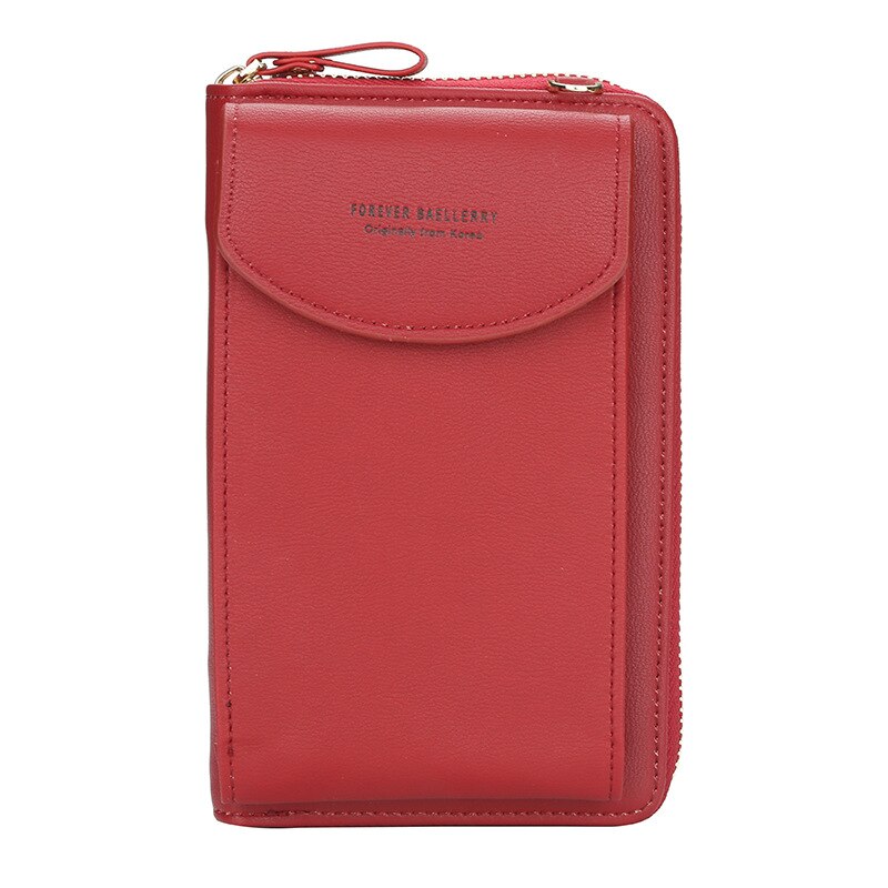 Liten, elegant crossbody håndveske i grått skinn, perfekt for kveldsbruk eller raske ærend.