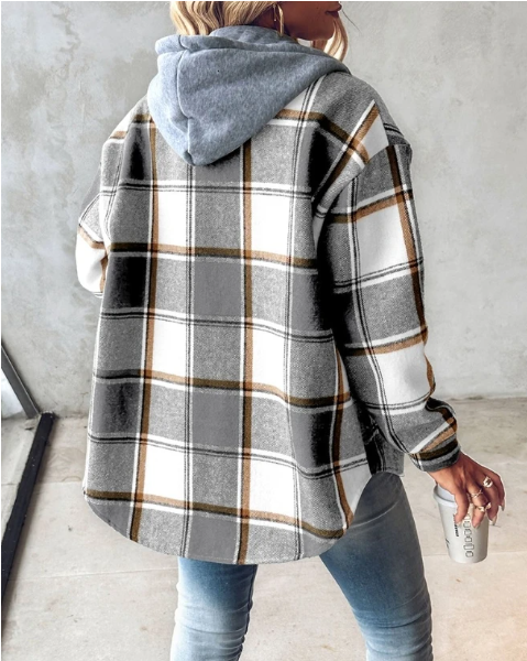 En elegant og moderne damejakke som passer perfekt til både casual og fritidsantrekk.