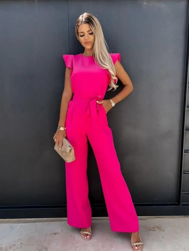 Damejumpsuit: fra hverdag til fest med volanger og vide ben, et elegant og fleksibelt antrekk.