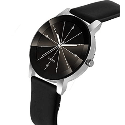 Elegant herreklokke; kvartsverk, tidløs design. Perfekt armbåndsur for menn med stil.
