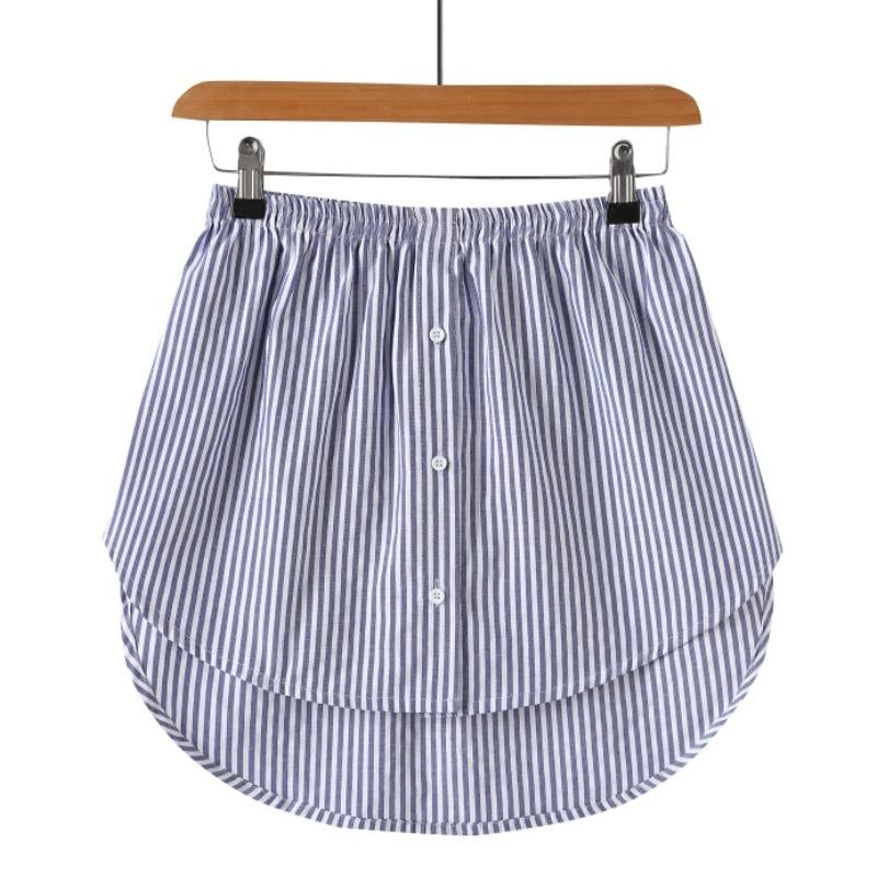 Elegant høyt liv skjørt for kvinner med chic splitt-design og stretchy høy midje, perfekt for enhver anledning.