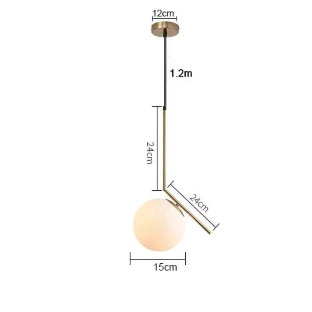"Elegant Lotus pendellampe med justerbar kabel og tre finish; passer både moderne og klassiske interiører."