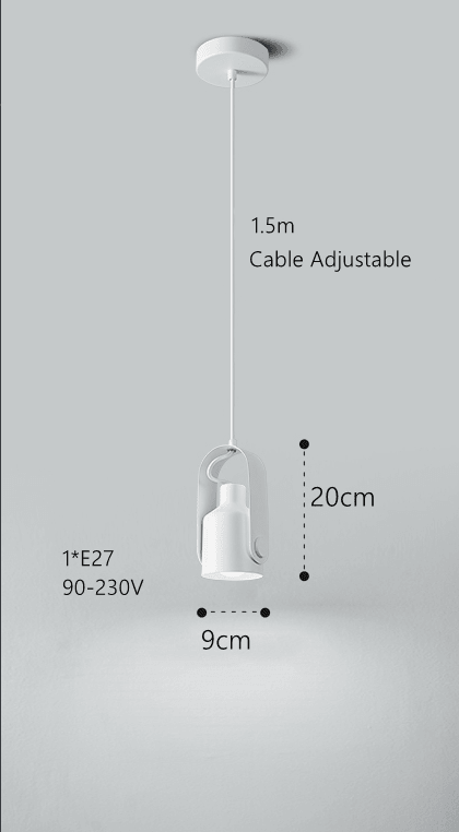 "Elegant nordisk pendellampe i tre og metall med moderne design. Ideell for ulike interiørstiler, gir sofistikert belysning."