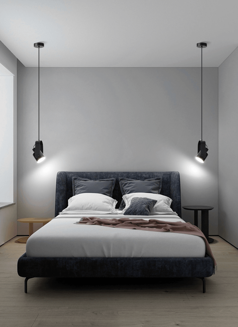 "Elegant nordisk pendellampe i tre og metall med moderne design. Ideell for ulike interiørstiler, gir sofistikert belysning."