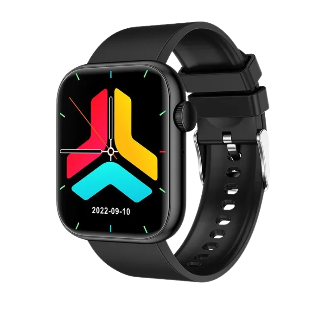 Vanntett smartklokke til kvinner med pulsmåler, skritteller og treningsfunksjoner for sport og fitness.