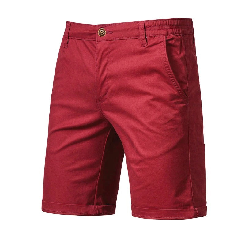 Ensfarget herreshorts med god passform og lommer. Komfortabel for casual bruk, sommer og fritid.
