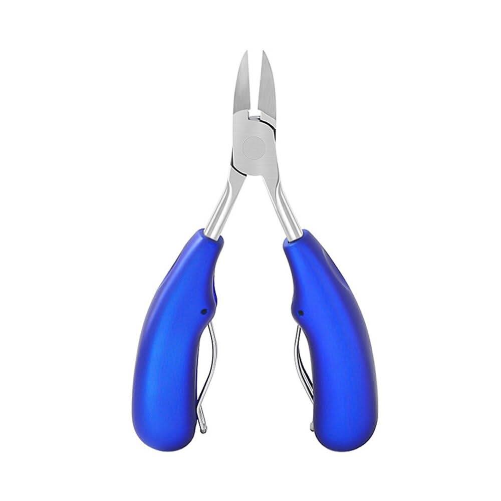 Allsidig ergonomisk negleklipper for tykke tånegler. Laget av rustfritt stål for presis og komfortabel neglepleie.