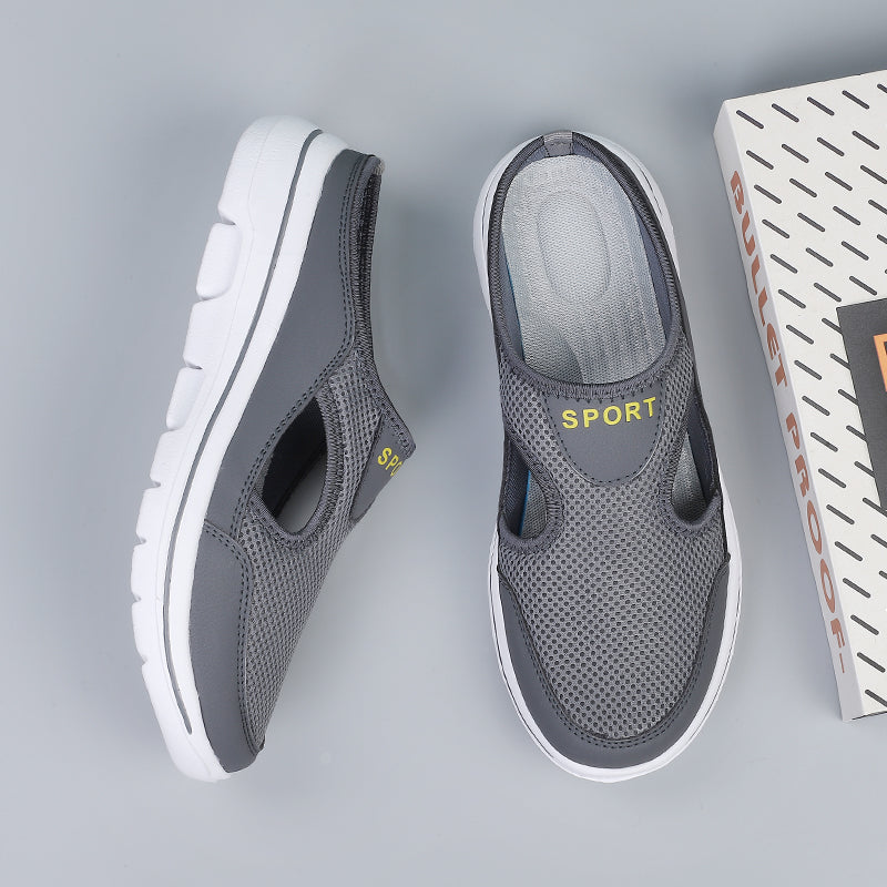 Myke, sporty dametøfler med slip-on design. Ergonomisk fottøy for avslappet og komfortabel hverdagsbruk.