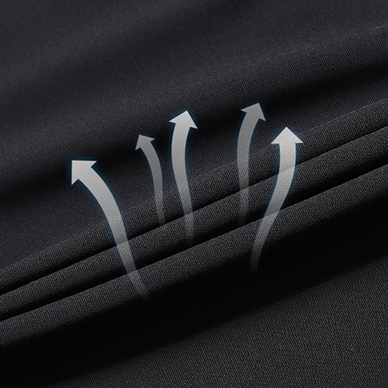"Ergonomiske sportsshorts, elastisk snørebelte, sommerlig design, lett stoff, ideell for utendørs aktiviteter."