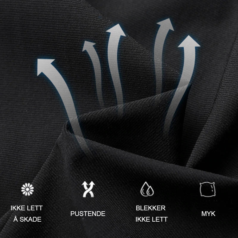 "Ergonomiske sportsshorts, elastisk snørebelte, sommerlig design, lett stoff, ideell for utendørs aktiviteter."