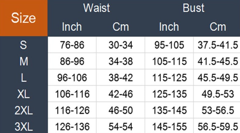 Innside av den figurformende herre-underskjorten, viser forsterkede paneler for slanking.