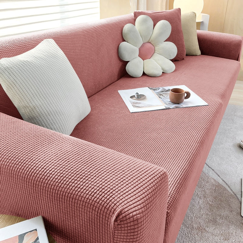 Lettstelt sofatrekk som forvandler sofaen og gir ekstra komfort og stil.