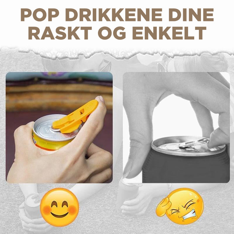 "Flerfarget enkel boksåpner for enkel boksåpning uten smerter, passer alle standard aluminiumsbokser, kjøkkenredskap."