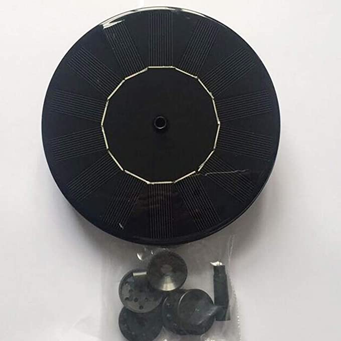 Flytende solar fontene med solcellepanel, perfekt for å forbedre hagedekorasjonen din