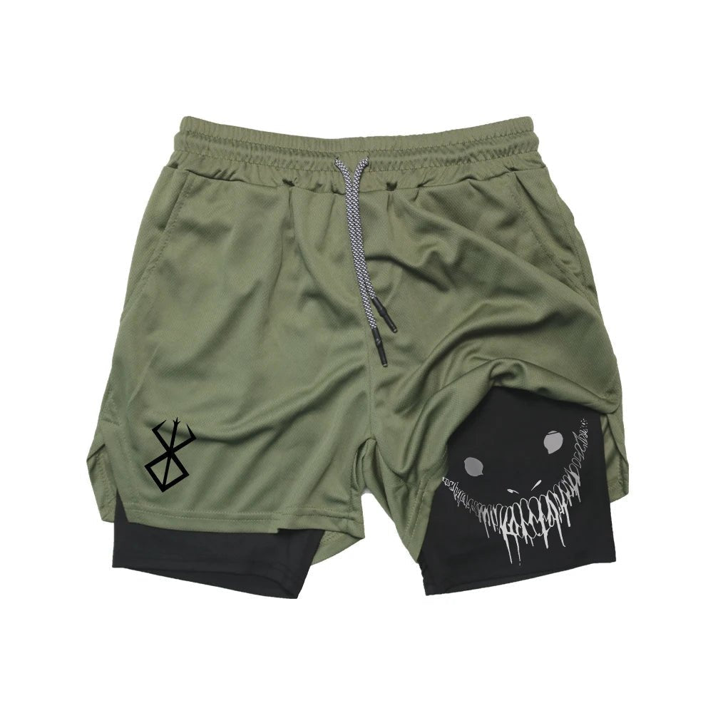 Funksjonelle treningsshorts i DRY TECH, elastisk passform, med skjult lomme, tilgjengelig i flere farger og størrelser.