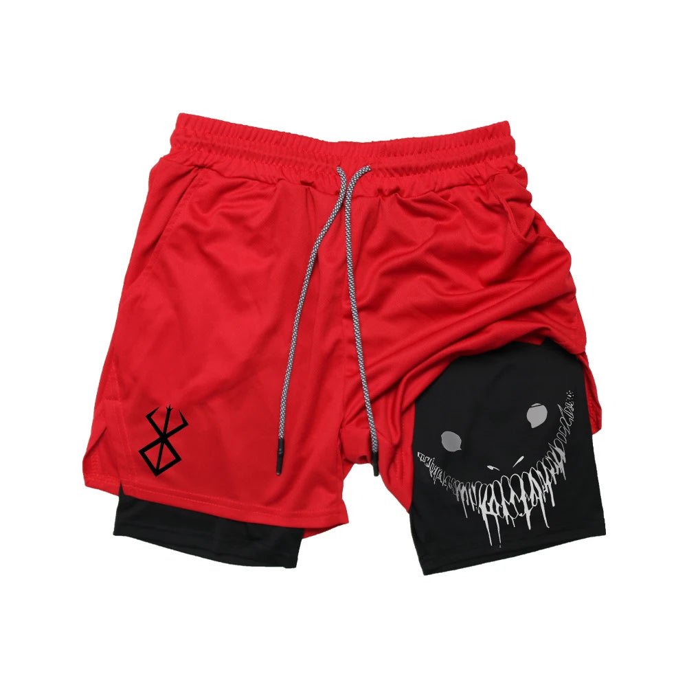 Funksjonelle treningsshorts i DRY TECH, elastisk passform, med skjult lomme, tilgjengelig i flere farger og størrelser.