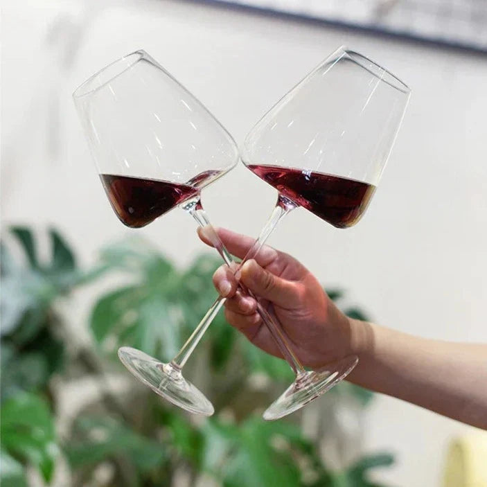 Sirlig krystall champagneglass, håndblåst for den perfekte feiring.