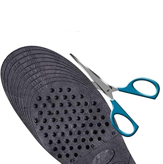 Enkelt høydeøkende innleggssåle, fremhever den ergonomiske utformingen for komfort.
