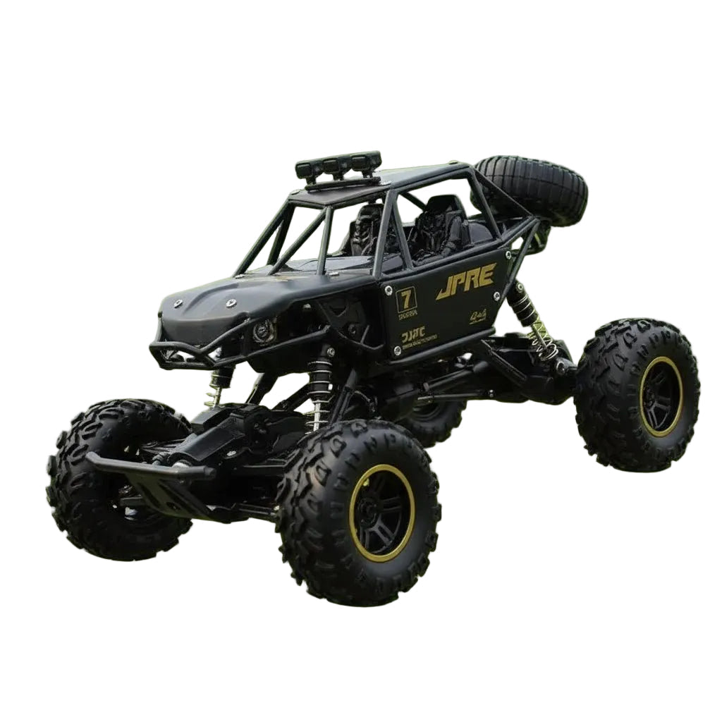 Høyhastighets radiostyrt monstertruck 4x4 for offroad, metallhus