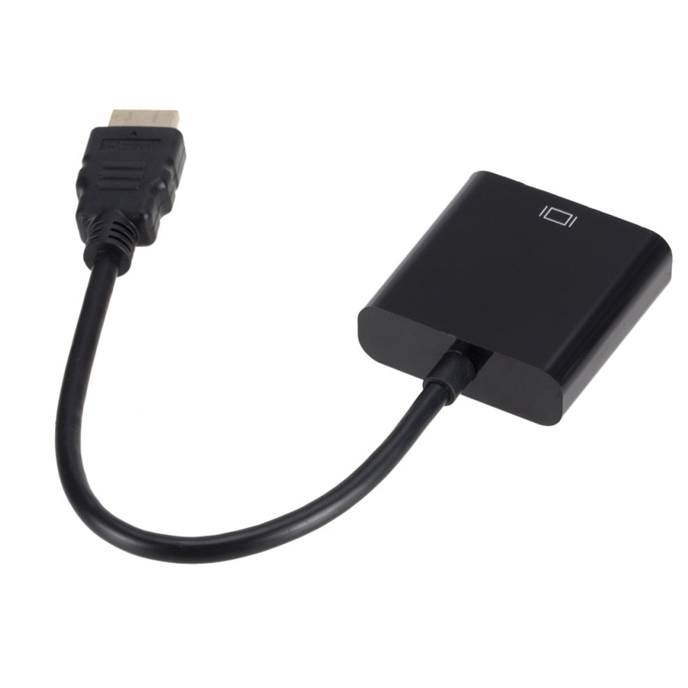 Digital til analog video-omformer: HDMI inn, VGA ut for skjermtilkobling