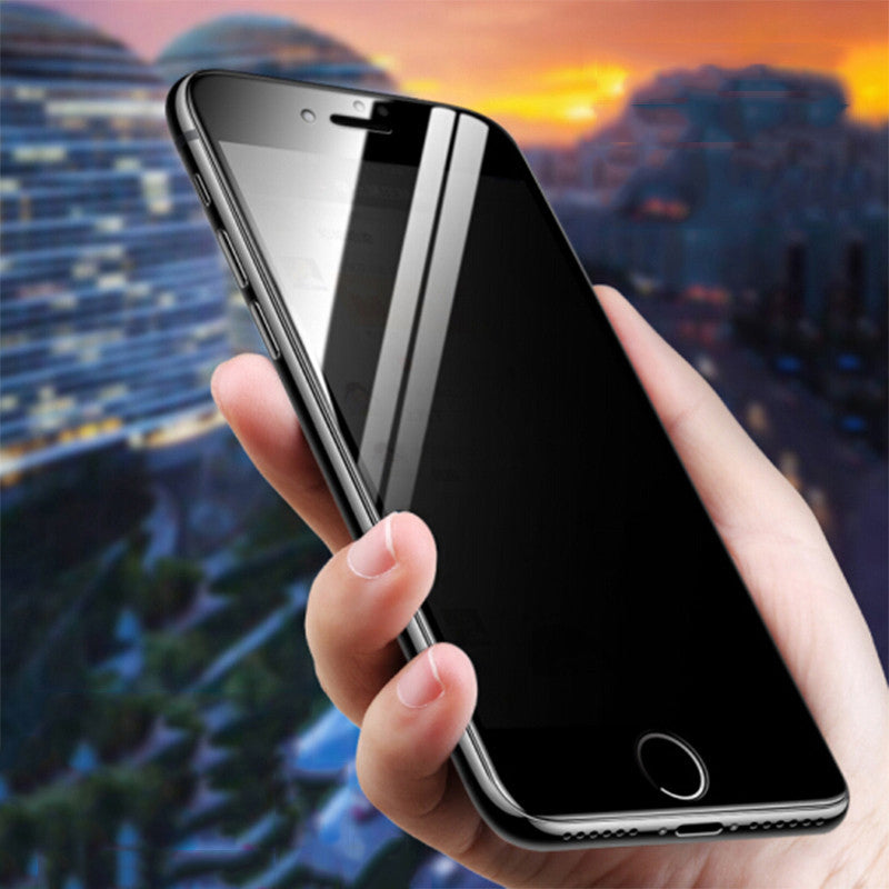 "Herdet glass skjermbeskytter for iPhone med personvern, sterk beskyttelse mot riper, ultraklar, enkel installasjon."