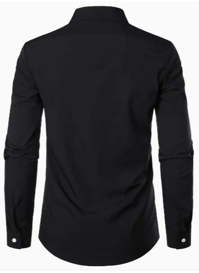 Casual herre t-skjorte med lange ermer for optimal komfort, egnet for utendørsbruk.