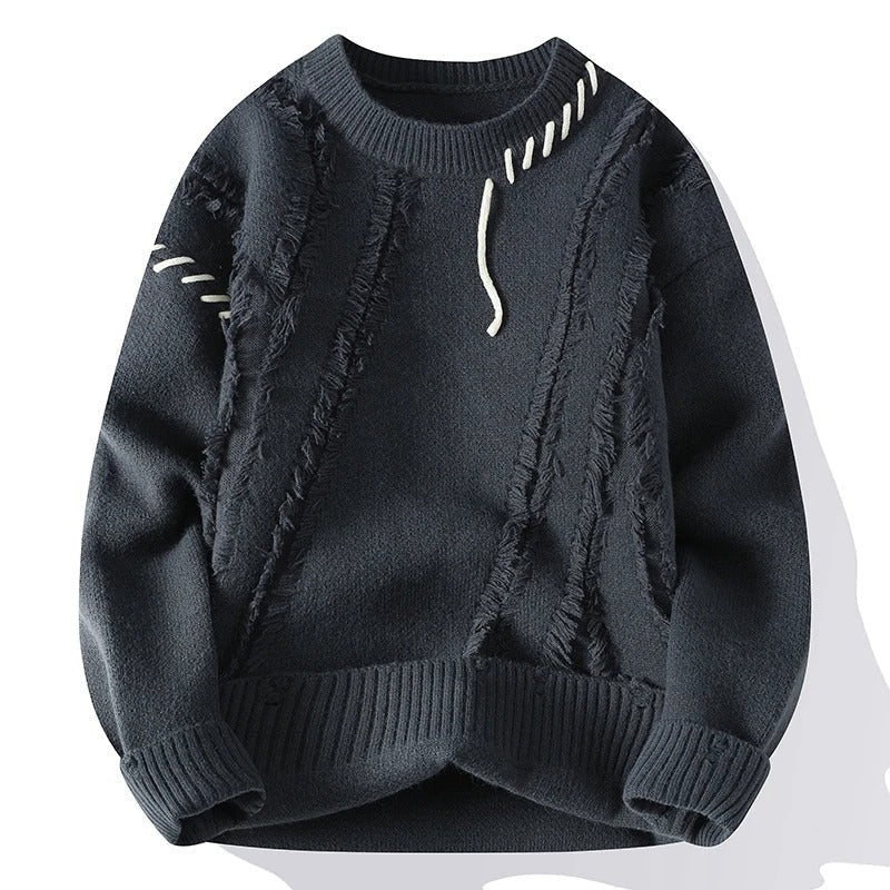 Moderne herregenser i pullover-stil, med komfortabel passform. Perfekt for stilfull hverdagsmote. Vinter- og høstmote.