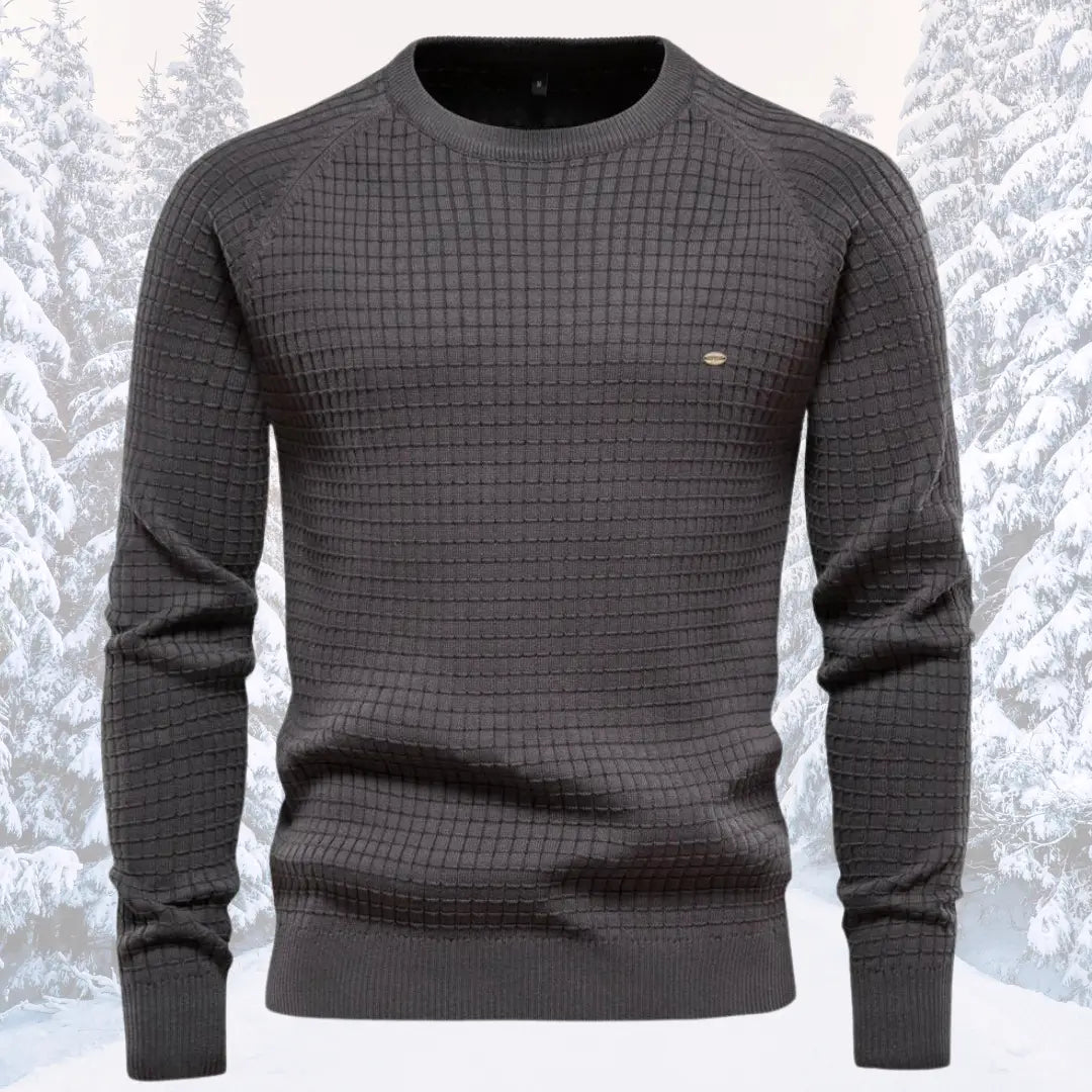 Elegant herretrøye, minimalistisk design og suveren komfort for alle anledninger.