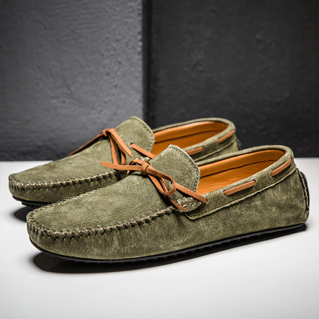 Allsidige herre loafers slip-on, moderne og elegante fritidssko med robust såle for komfort hele dagen.