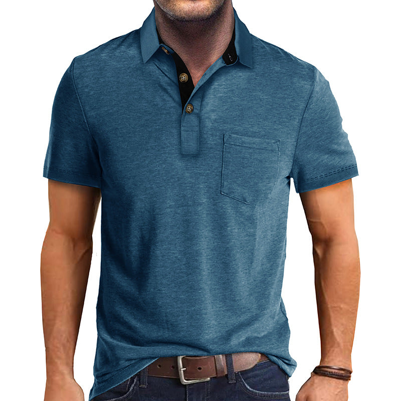 Tidløs herre poloshirt, allsidig for vår og sommergarderoben.