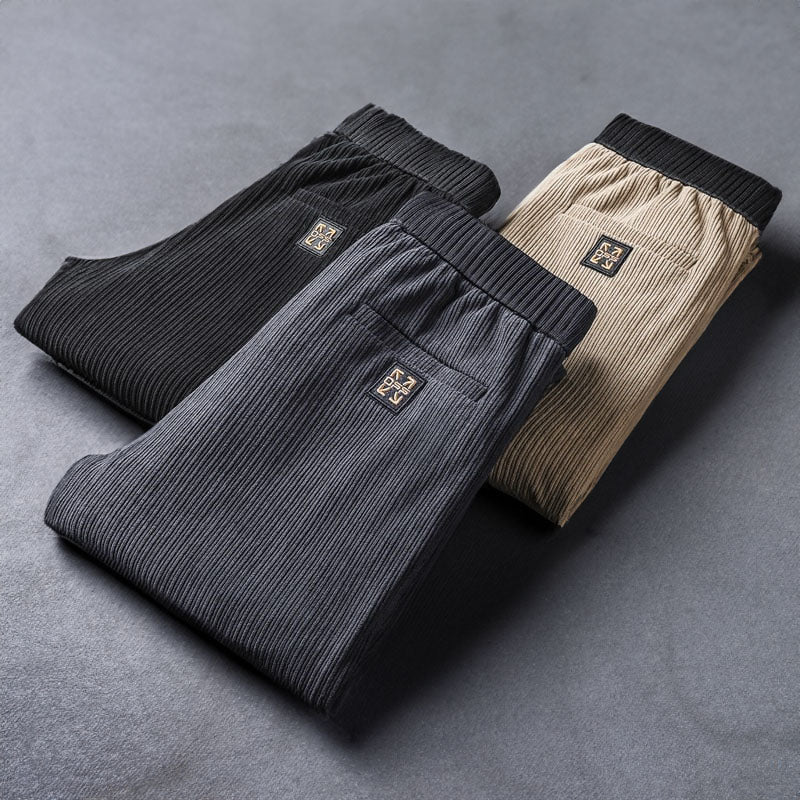 Komfy herre sweatpants med sømløs midje, perfekte for menn som søker avslappet stil og komfort.